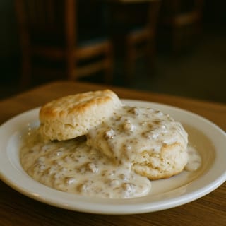Biscuits and Sausage Gravy